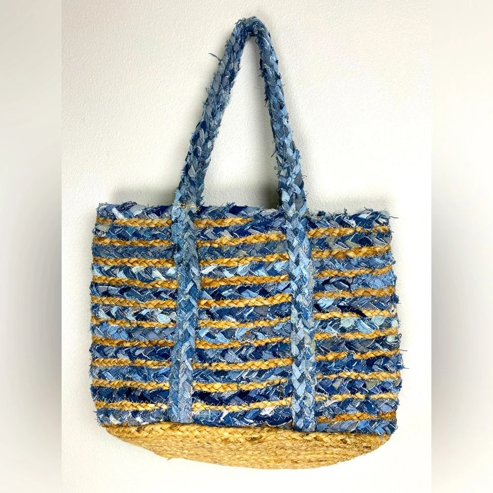 Olivia Miller Woven Tote Bag